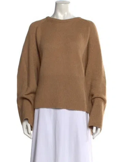 Pre-owned Totême Crew Neck Sweater In Neutral
