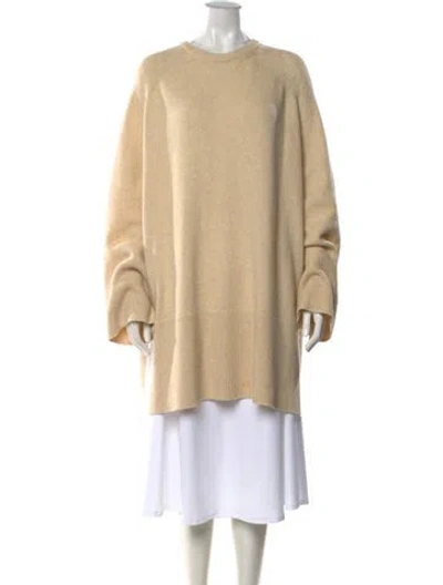 Pre-owned Totême Crew Neck Sweater In Neutral
