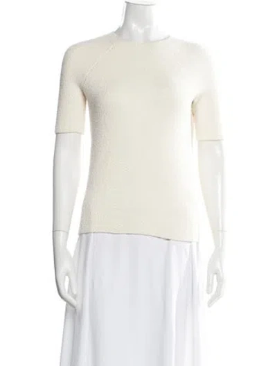 Pre-owned Totême Crew Neck Sweater In Neutral