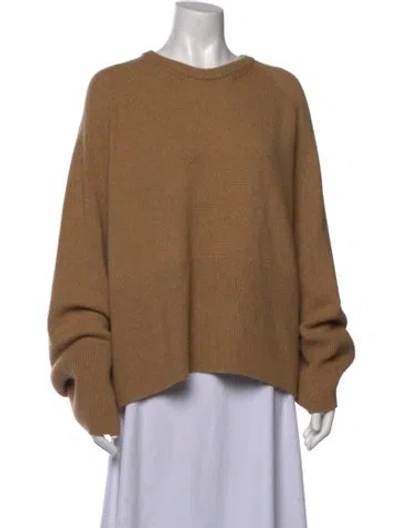 Pre-owned Totême Crew Neck Sweater In Neutrals