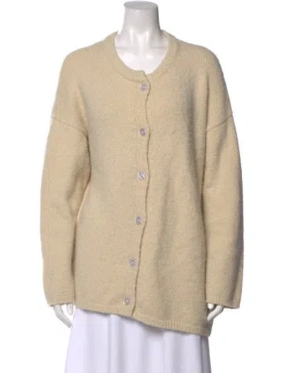Pre-owned Totême Crew Neck Sweater In Neutrals