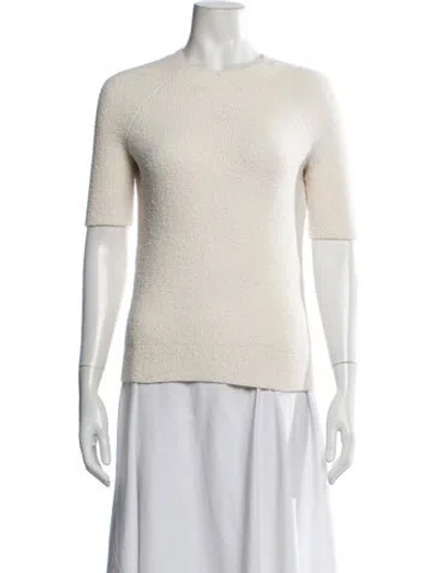 Pre-owned Totême Crew Neck Sweater In Neutrals
