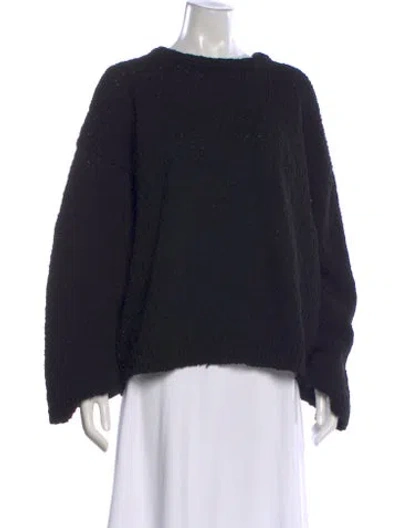 Pre-owned Totême Crew Neck Sweater W/ Tags In Black