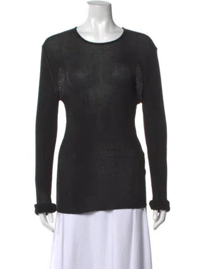 Pre-owned Totême Crew Neck Sweater W/ Tags In Black