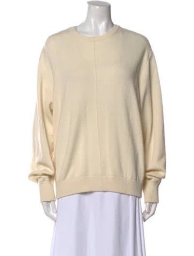 Pre-owned Totême Crew Neck Sweater W/ Tags In Neutral