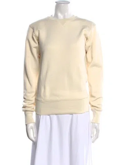 Pre-owned Totême Crewneck Crew Neck Sweatshirt In Neutral