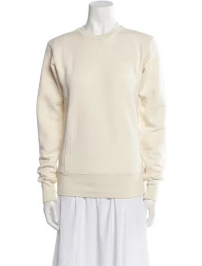 Pre-owned Totême Crewneck Crew Neck Sweatshirt In Neutral