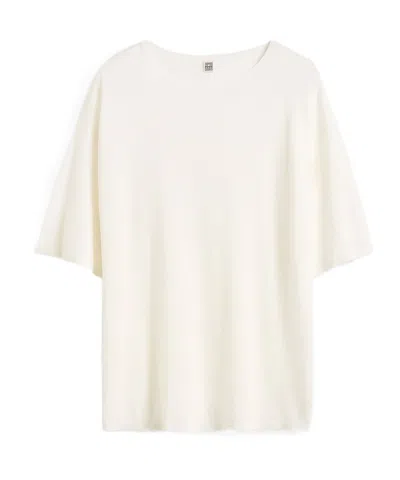 Totême Crew-neck Knitwear In White