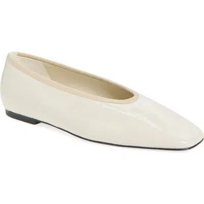 Totême Toteme Croc Embossed Ballet Flat