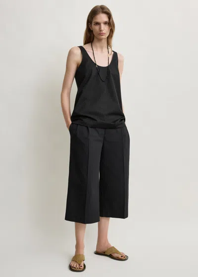 Totême Cropped Trousers Black