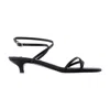 Totême Leather Crossover Heeled Sandals 35
