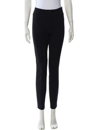 Pre-owned Totême Cruz Skinny Leg Pants In Black