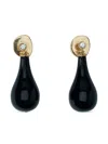 Totême Crystal-embellished Earrings In Black