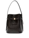 Totême Toteme Belted Leather Bucket Bag