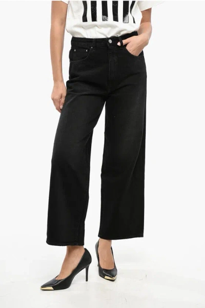 Totême Dark Wash Flare Fit Jeans 25cm Grösse 29 In Black