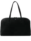 Totême Toteme Day Suede Leather Tote Bag