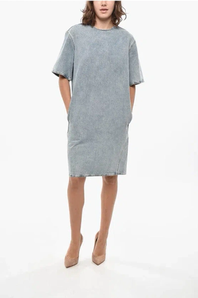 TOTÊME DENIM A-LINE DRESS