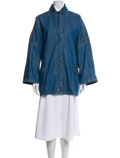 Pre-owned Totême Denim Jacket In Blue