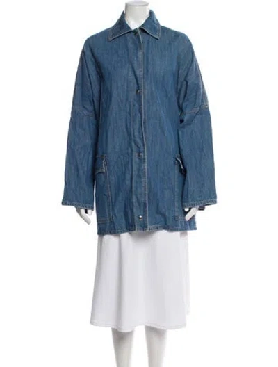 Pre-owned Totême Denim Jacket In Blue