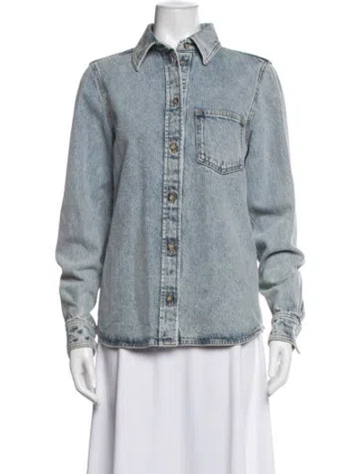 Pre-owned Totême Denim Jacket In Blue
