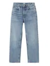 Totême Toteme Women Distressed Blue Classic Cut Denim In Blue