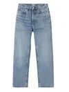 Totême Toteme Women Distressed Blue Classic Cut Denim