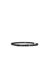 Totême Double Buckle Embossed Leather Belt