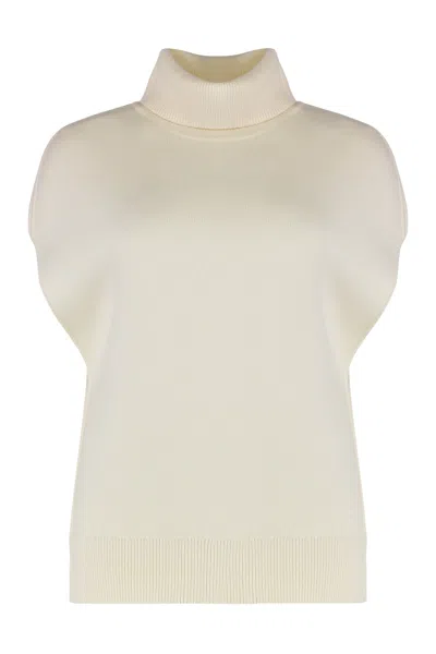 Totême Double Mesh Cape In White