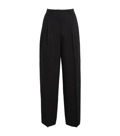 Totême Double-pleat Straight Trousers