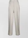 Totême Toteme Women Double-pleat Straight Trousers