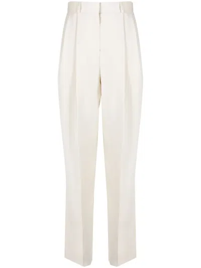 TOTÊME DOUBLE-PLEATED TAILORED TROUSERS