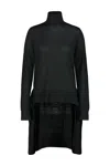 Totême Toteme Double Sleeve Turtleneck Clothing In Black