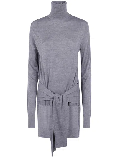 Totême Double Sleeves Turtleneck In Gray
