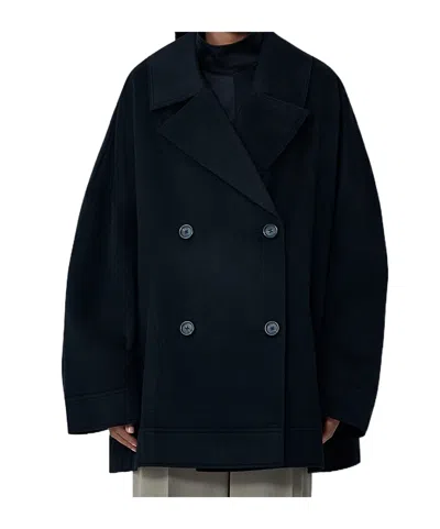 TOTÊME DOUBLE-BREASTED WOOL JACKET