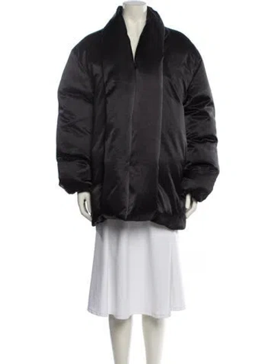 Pre-owned Totême Down Jacket In Black