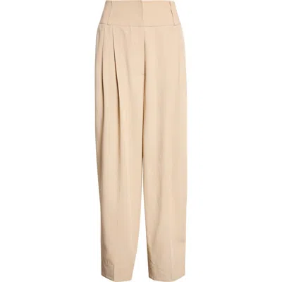 Totême Toteme Draped Balloon Trousers In Multi