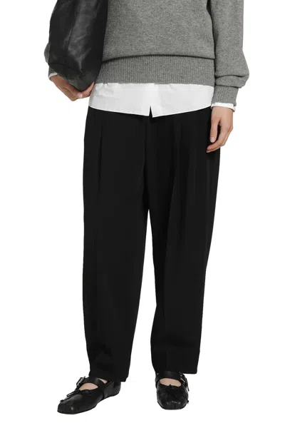 Totême Draped Balloon Trousers In Multi