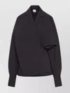 Totême Asymmetric Wrap Blouse