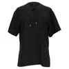 Totême Drawstring Detail Blouse In Black Lyocell In Black
