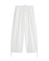 Totême Drawstring Pants In White