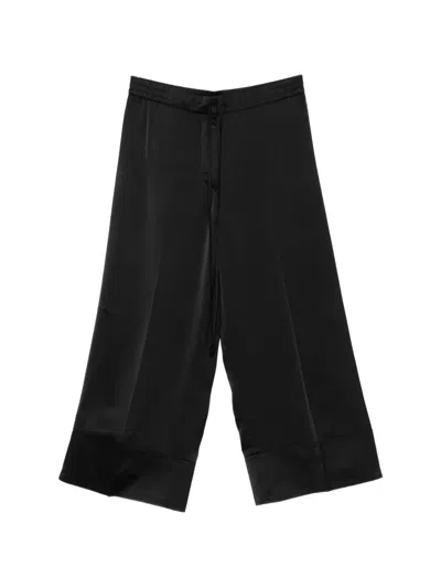 Totême Drawstring Trousers In Black