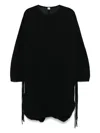 Totême Drawstring-waist Dress In Black