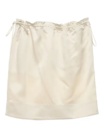 Totême Drawstring-waist Mini Skirt