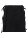 Totême Drawstring-waist Skirt In Black