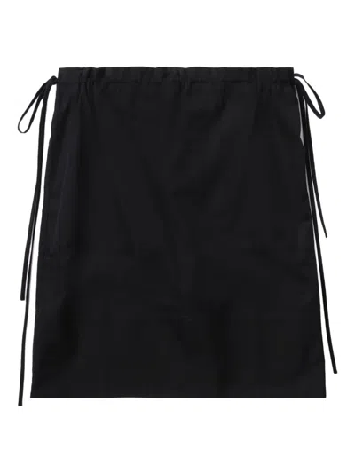 Totême Drawstring-waist Skirt In Black