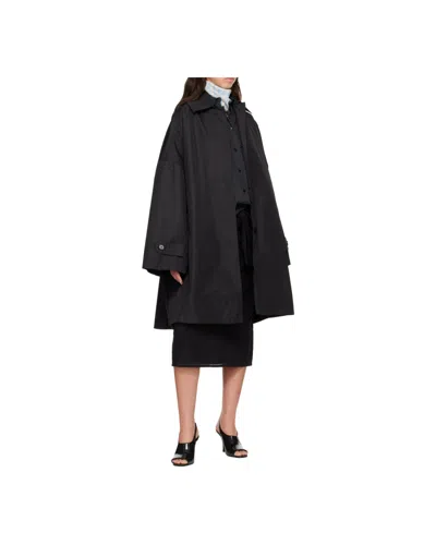Totême Drawstring-waist Midi Skirt In Black