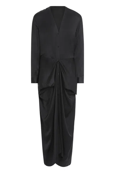 TOTÊME TOTEME DRESS MADE OF VISCOSE