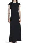 Totême Toteme Jersey Long Dress In Black