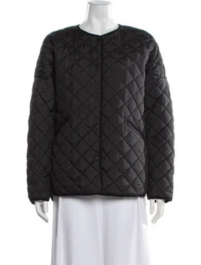 Pre-owned Totême Dublin Patterned Jacket In Grey