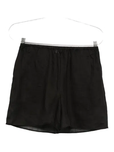 Totême Elasticated Ramie Shorts